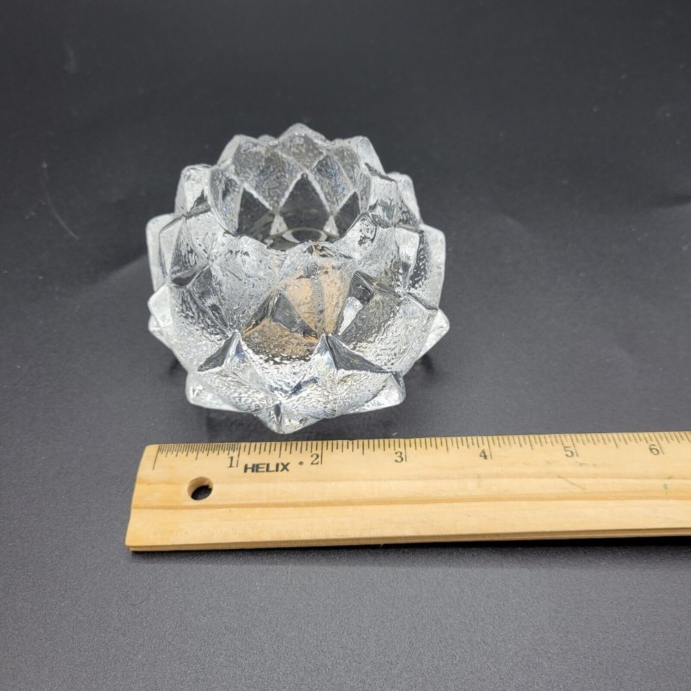 Orrefors Sweden Nimbus Glass Votive Candleholder New Without Tags - Picture 6 of 8